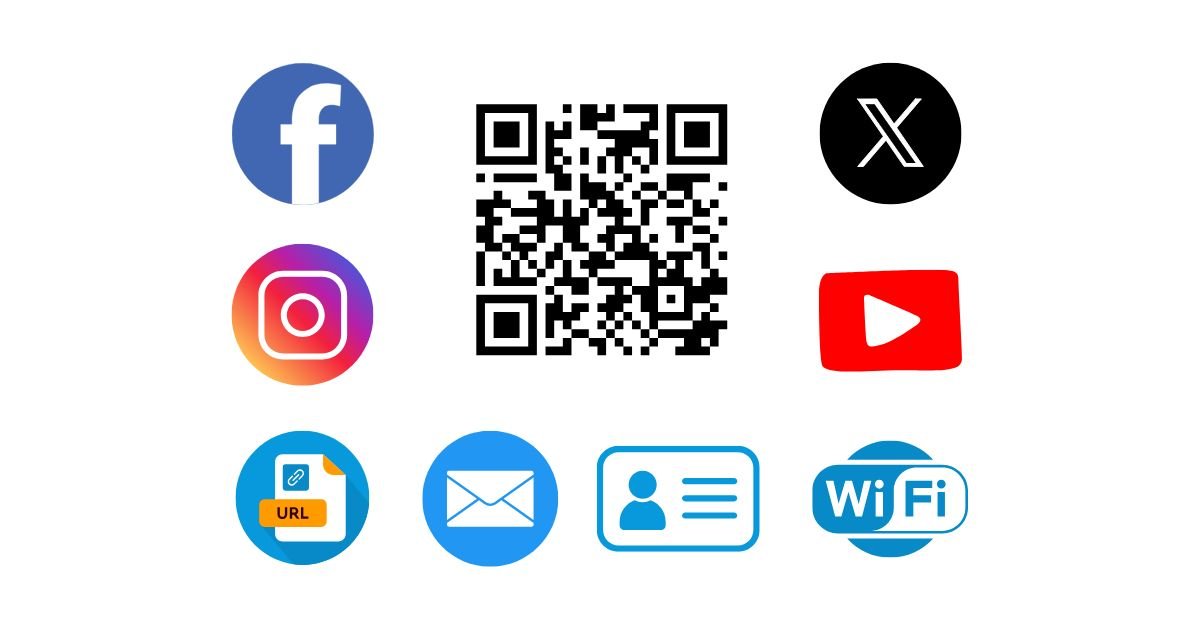 High contrast QR code with logo